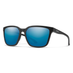 Smith Optics 07. EYEWEAR - SUNGLASSES - SUNGLASSES Shoutout MATTE BLACK CHROMAPOP POLARIZED BLUE MIRROR