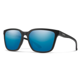 Smith Optics 07. EYEWEAR - SUNGLASSES - SUNGLASSES Shoutout MATTE BLACK CHROMAPOP POLARIZED BLUE MIRROR