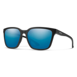Smith Optics 07. EYEWEAR - SUNGLASSES - SUNGLASSES Shoutout MATTE BLACK CHROMAPOP POLARIZED BLUE MIRROR