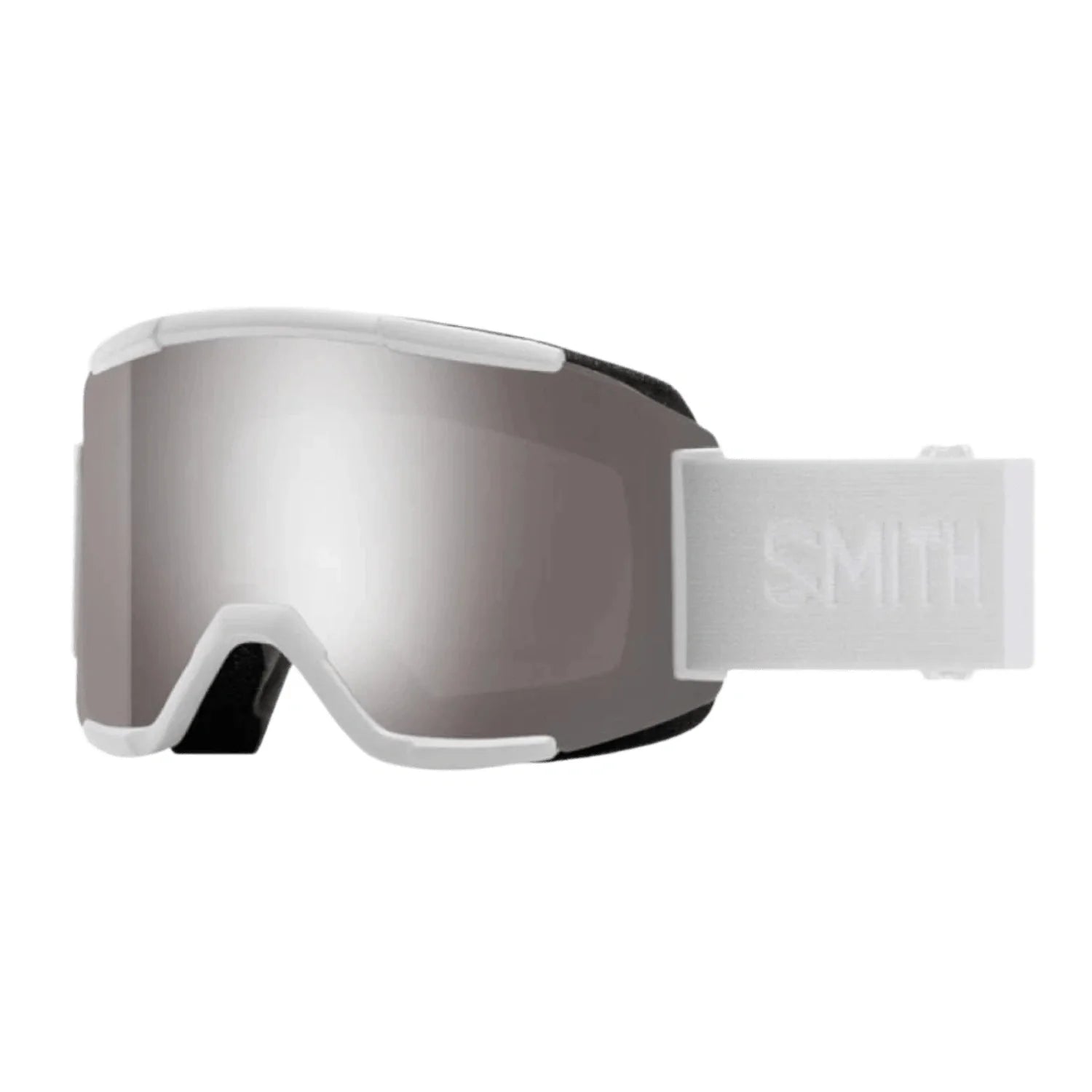 Smith Optics 07. EYEWEAR - GOGGLES - GOGGLES Squad Goggles WHITE VAPOR CHROMAPOP SUN PLATINUM MIRROR
