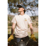 Seager 01. MENS APPAREL - MENS T-SHIRTS - MENS T-SHIRT SS Men's Smokey Tee CREAM