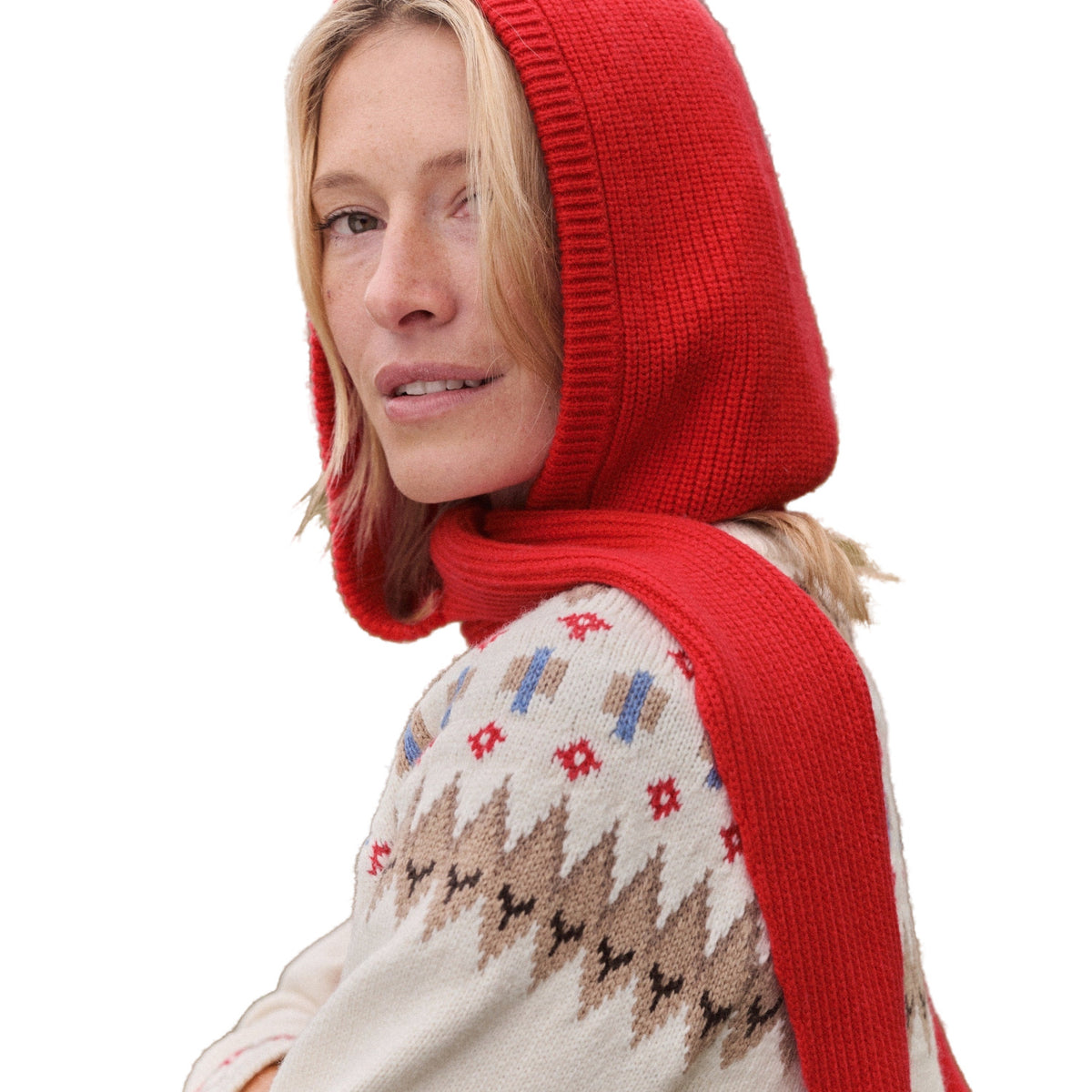 Women's Snood Marine Layer - POINSETTIA