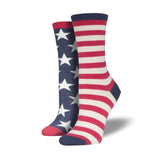 Socksmith 06. SOCKS - MENS SOCKS - MENS SOCKS GIFT American Flag VBL-VINTAGE BLUE 10-13