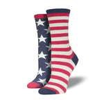 Socksmith 06. SOCKS - MENS SOCKS - MENS SOCKS GIFT American Flag VBL-VINTAGE BLUE 10-13