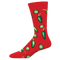 Socksmith 06. SOCKS - MENS SOCKS - MENS SOCKS GIFT Jalapeno Business RED 10-13