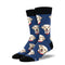 Socksmith 06. SOCKS - WOMENS SOCKS - WOMENS SOCKS GIFT Labrador Crew Socks BLUE 10-13