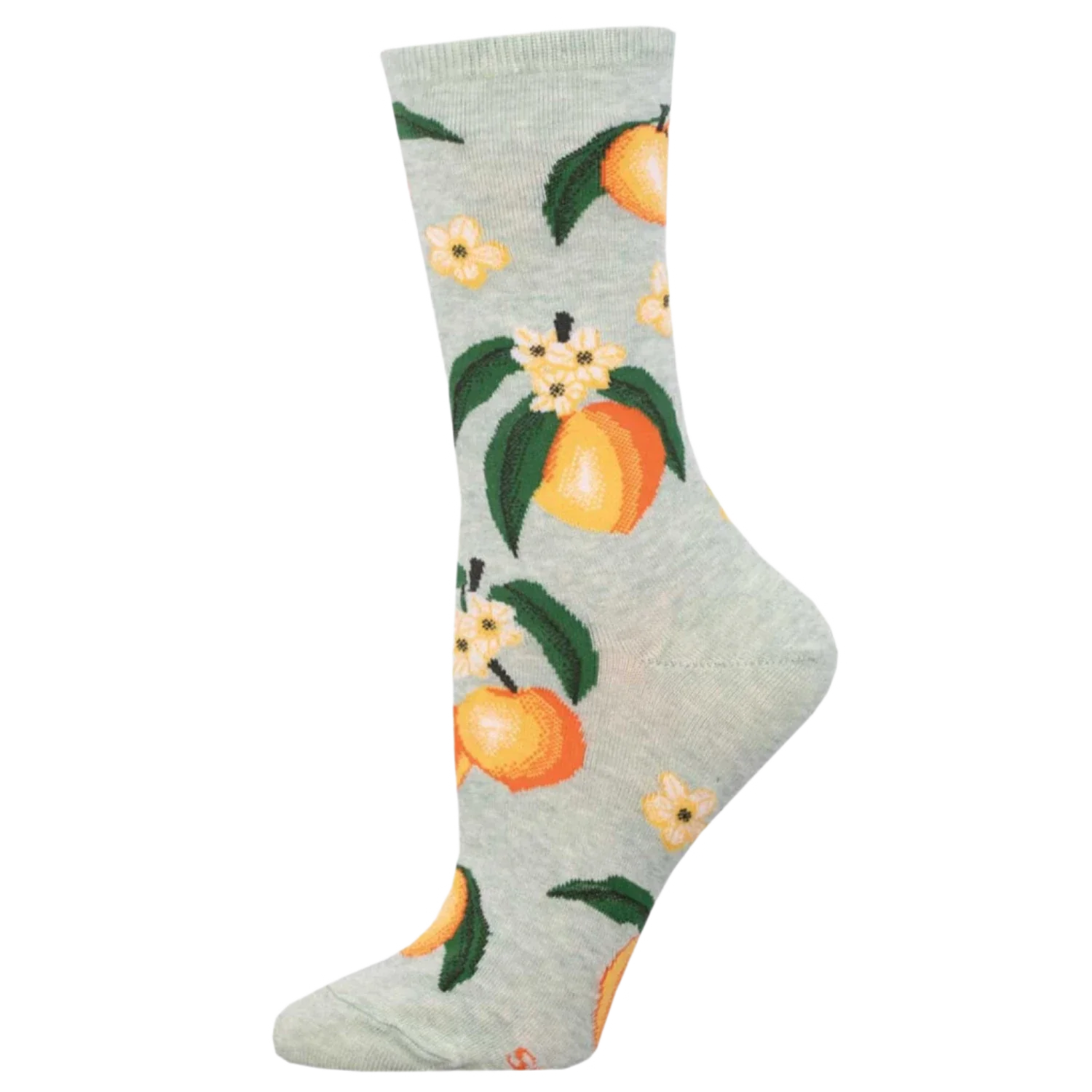 Socksmith 06. SOCKS - WOMENS SOCKS - WOMENS SOCKS GIFT Sweet Peach MINT HEATHER 9-11