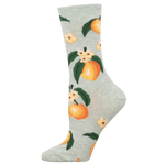 Socksmith 06. SOCKS - WOMENS SOCKS - WOMENS SOCKS GIFT Sweet Peach MINT HEATHER 9-11