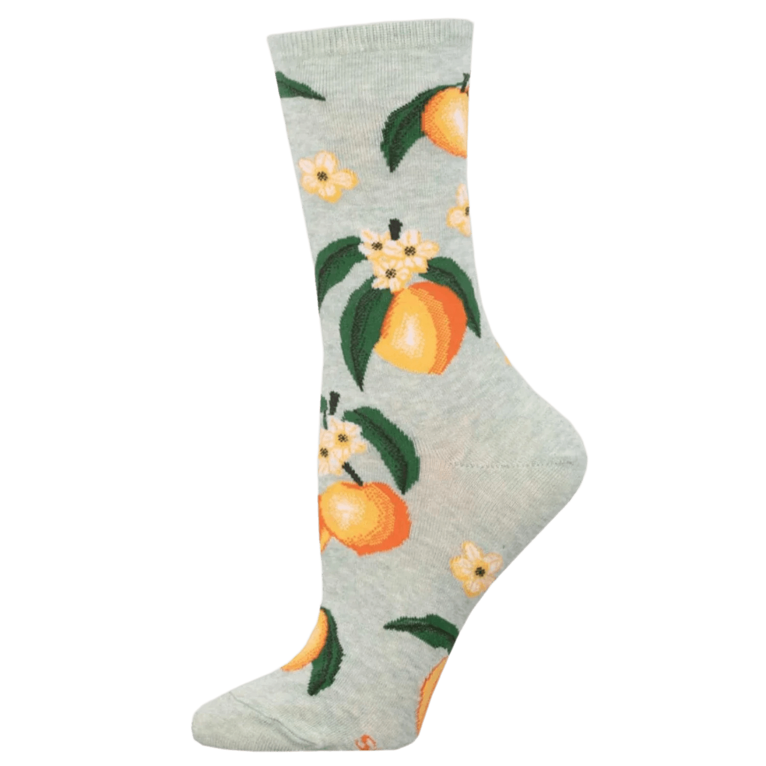 Socksmith 06. SOCKS - WOMENS SOCKS - WOMENS SOCKS GIFT Sweet Peach MINT HEATHER 9-11