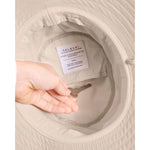 Solbari 11. HATS - HATS SUN - HATS SUN Everyday Broad Brim Sun Hat With Pocket UPF 50+ BEIGE