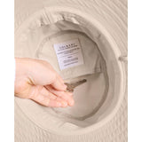 Solbari 11. HATS - HATS SUN - HATS SUN Everyday Broad Brim Sun Hat With Pocket UPF 50+ BEIGE