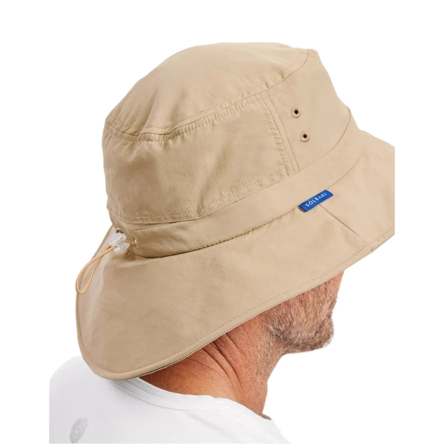 Solbari 11. HATS - HATS SUN - HATS SUN Men's Expedition Sun Hat BEIGE