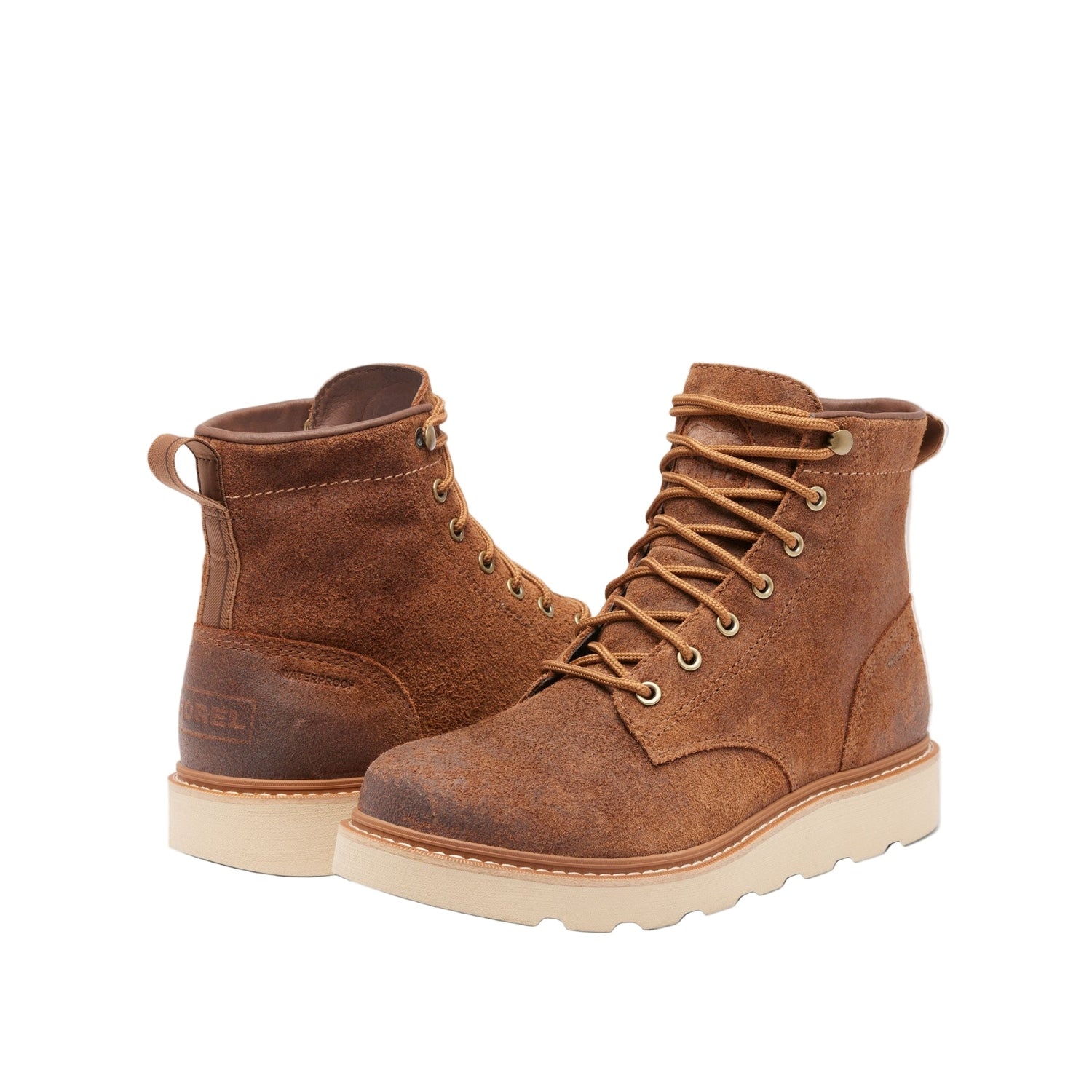 Sorel 04. MENS FOOTWEAR - MENS BOOTS - MENS BOOTS CASUAL Men's SLABTOWN 62'™ SIX Waterproof Boot 242 VELVET TAN| TAW