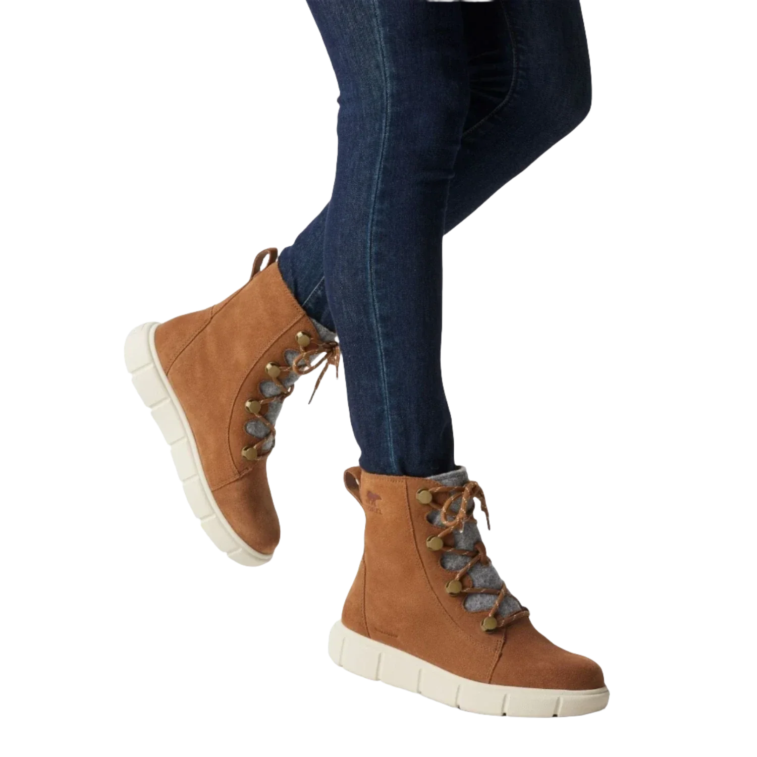 Sorel 05. WOMENS FOOTWEAR - WOMENS BOOTS - WOMENS BOOTS CASUAL Women's Sorel Explorer III Joan Waterproof Boot 242 VELVET TAN| CHA