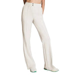 SPANX 02. WOMENS APPAREL - WOMENS PANTS - WOMENS PANTS LOUNGE Women's AirEssentials Brushed Flare Leg Pants HEATHER CREAM