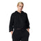 SPANX 02. WOMENS APPAREL - WOMENS LS SHIRTS - WOMENS LS HOODY Women's AirEssentials Cinched Hoodie VERY BLACK