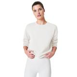 SPANX 02. WOMENS APPAREL - WOMENS LS SHIRTS - WOMENS LS CASUAL Women's AirEssentials Crew POWDER