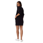 SPANX 02. WOMENS APPAREL - WOMENS DRESS|SKIRT - WOMENS DRESS CASUAL Women's AirEssentials Crew Neck Dress VERY BLACK