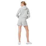 SPANX 02. WOMENS APPAREL - WOMENS HOODIES|SWEATERS - WOMENS PO HOODY Women's AirEssentials Full Zip Hoodie LIT GREY HEATHER