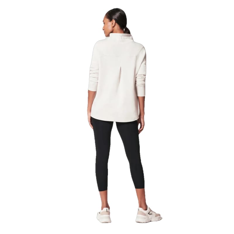 SPANX 09. W. SPORTSWEAR - W. SWEATER Women's AirEssentials Got-Ya-Covered Pullover LT CLD GRY