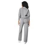 SPANX 02. WOMENS APPAREL - WOMENS HOODIES|SWEATERS - WOMENS PO Q ZIP Women's AirEssentials Half Zip MID GREY HEATHER