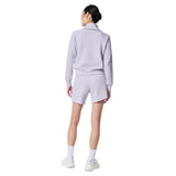 SPANX 02. WOMENS APPAREL - WOMENS HOODIES|SWEATERS - WOMENS PO Q ZIP Women's AirEssentials Half Zip VIOLET AIR