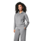 SPANX 02. WOMENS APPAREL - WOMENS HOODIES|SWEATERS - WOMENS PO Q ZIP Women's AirEssentials Half Zip MID GREY HEATHER