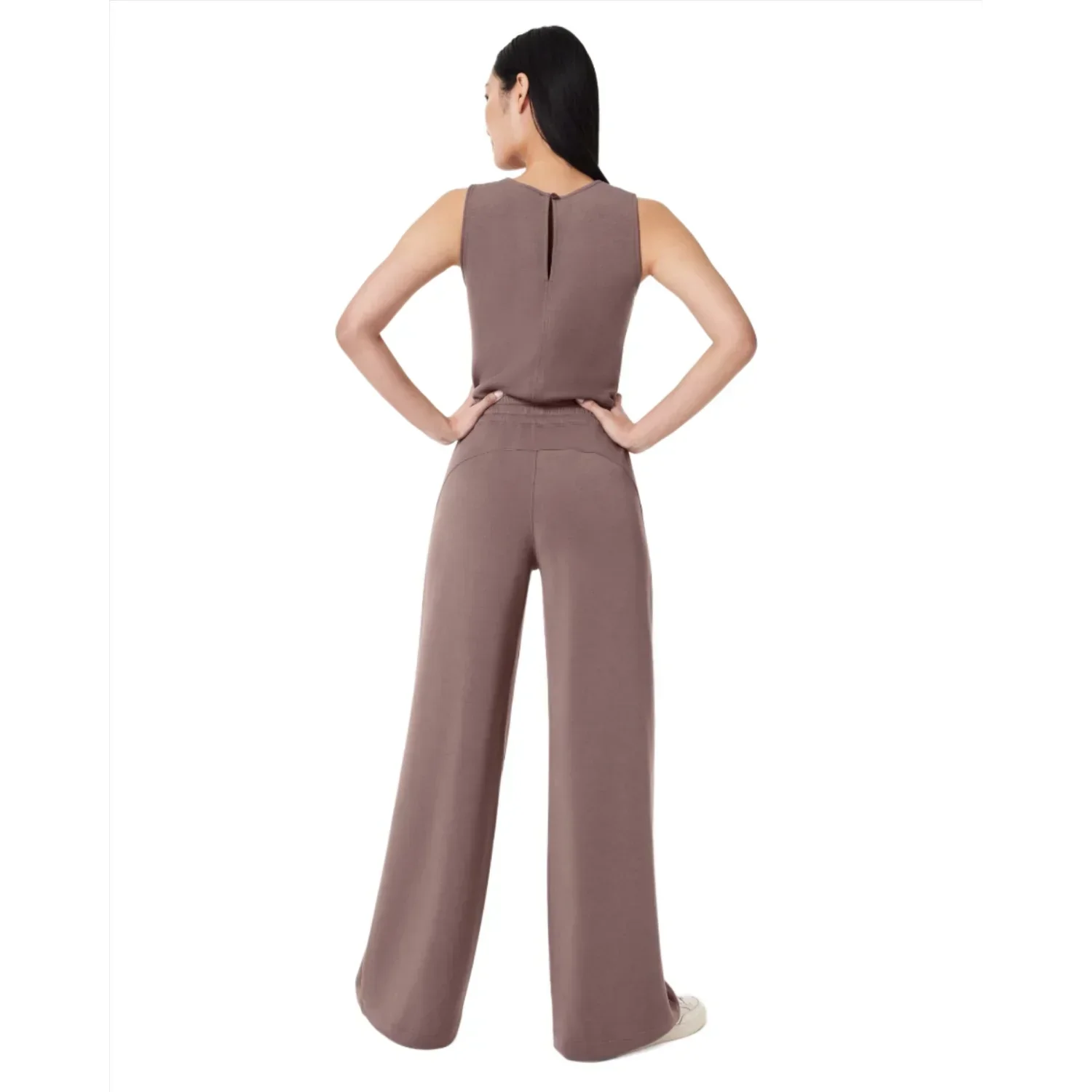 SPANX 02. WOMENS APPAREL - WOMENS DRESS|SKIRT - WOMENS JUMPERS Women's AirEssentials Jumpsuit SMOKE