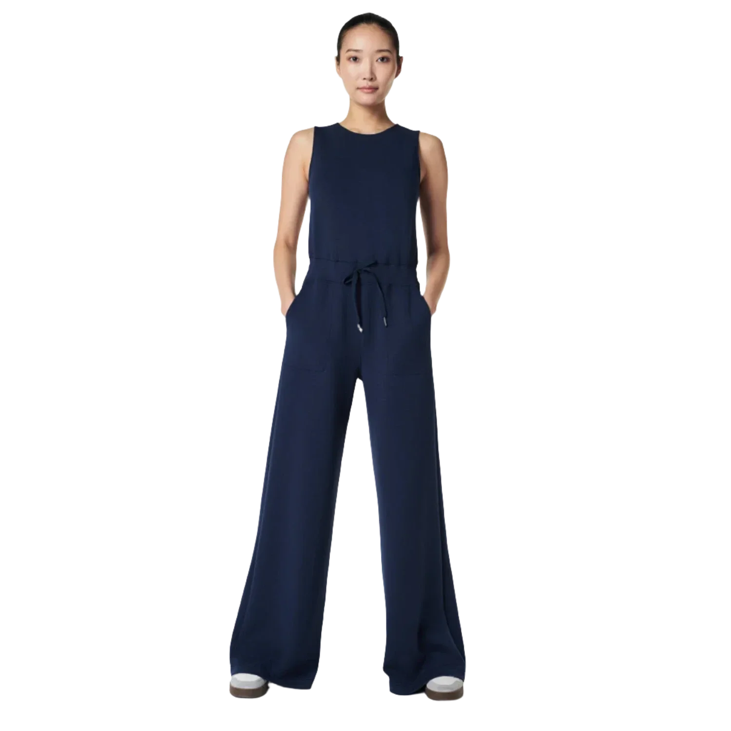 SPANX 02. WOMENS APPAREL - WOMENS DRESS|SKIRT - WOMENS JUMPERS Women's AirEssentials Jumpsuit TIMELESS NAVY