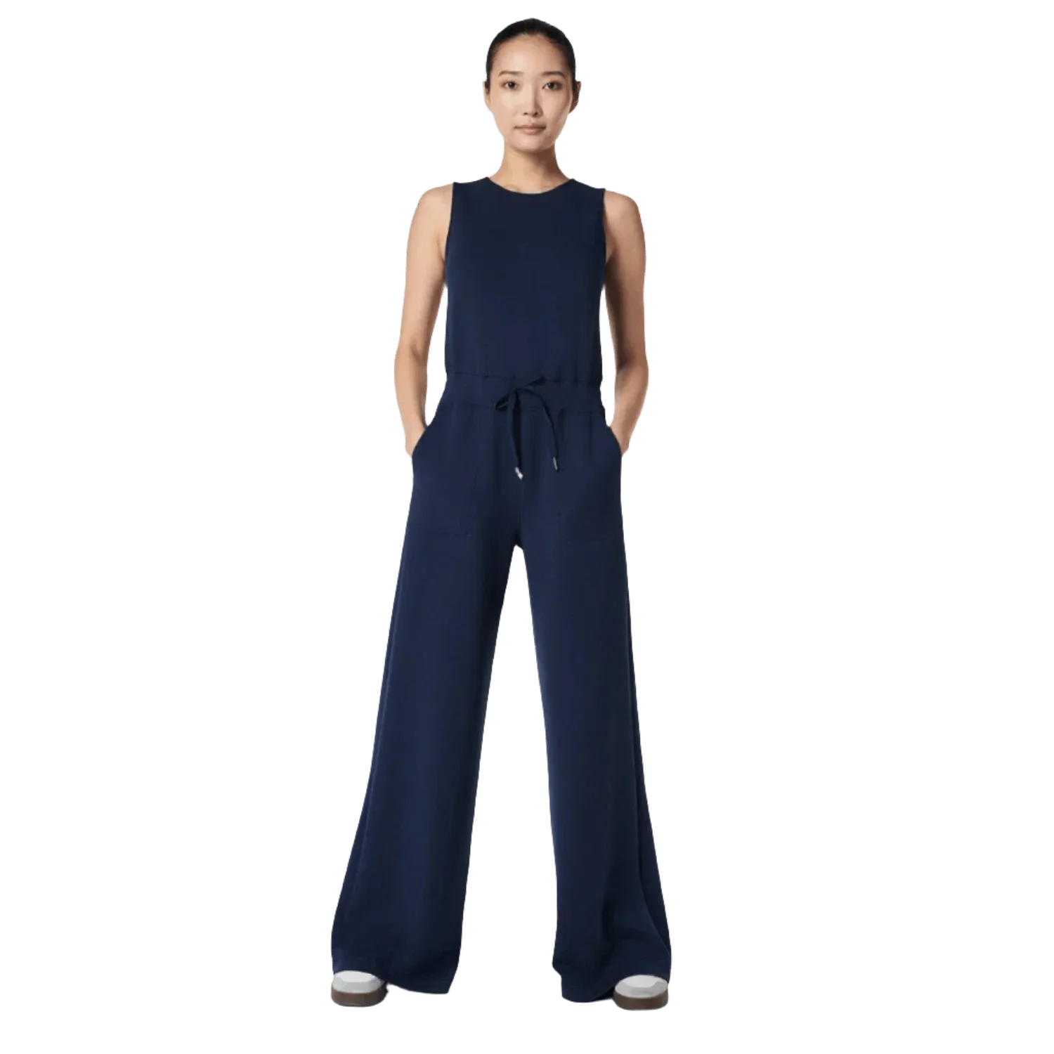 SPANX 02. WOMENS APPAREL - WOMENS DRESS|SKIRT - WOMENS JUMPERS Women's AirEssentials Jumpsuit TIMELESS NAVY