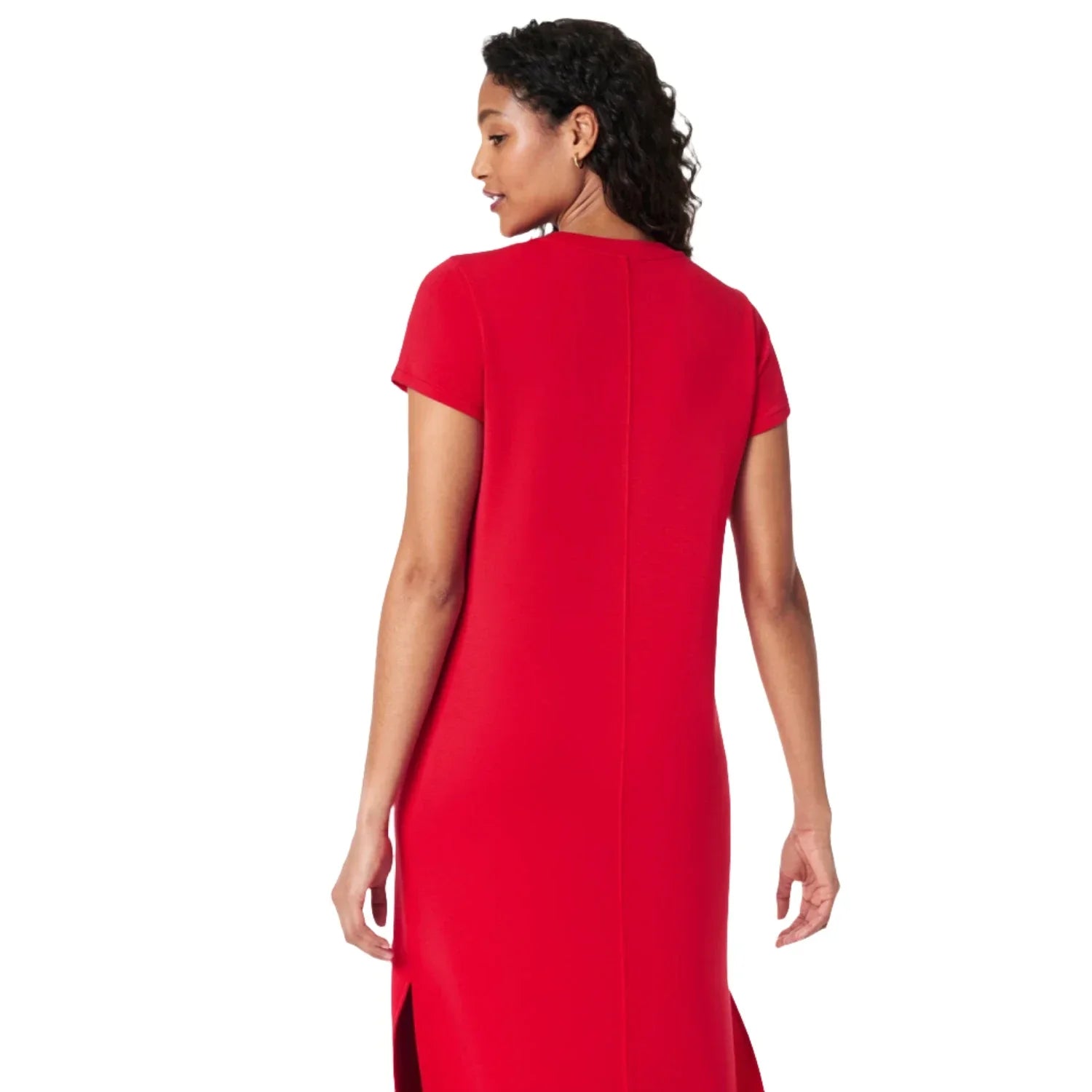 SPANX 02. WOMENS APPAREL - WOMENS DRESS|SKIRT - WOMENS DRESS CASUAL Women's AirEssentials Maxi Dress SPANX RED