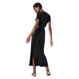 SPANX 02. WOMENS APPAREL - WOMENS DRESS|SKIRT - WOMENS DRESS CASUAL Women's AirEssentials Maxi Dress VERY BLACK