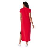 SPANX 02. WOMENS APPAREL - WOMENS DRESS|SKIRT - WOMENS DRESS CASUAL Women's AirEssentials Maxi Dress SPANX RED