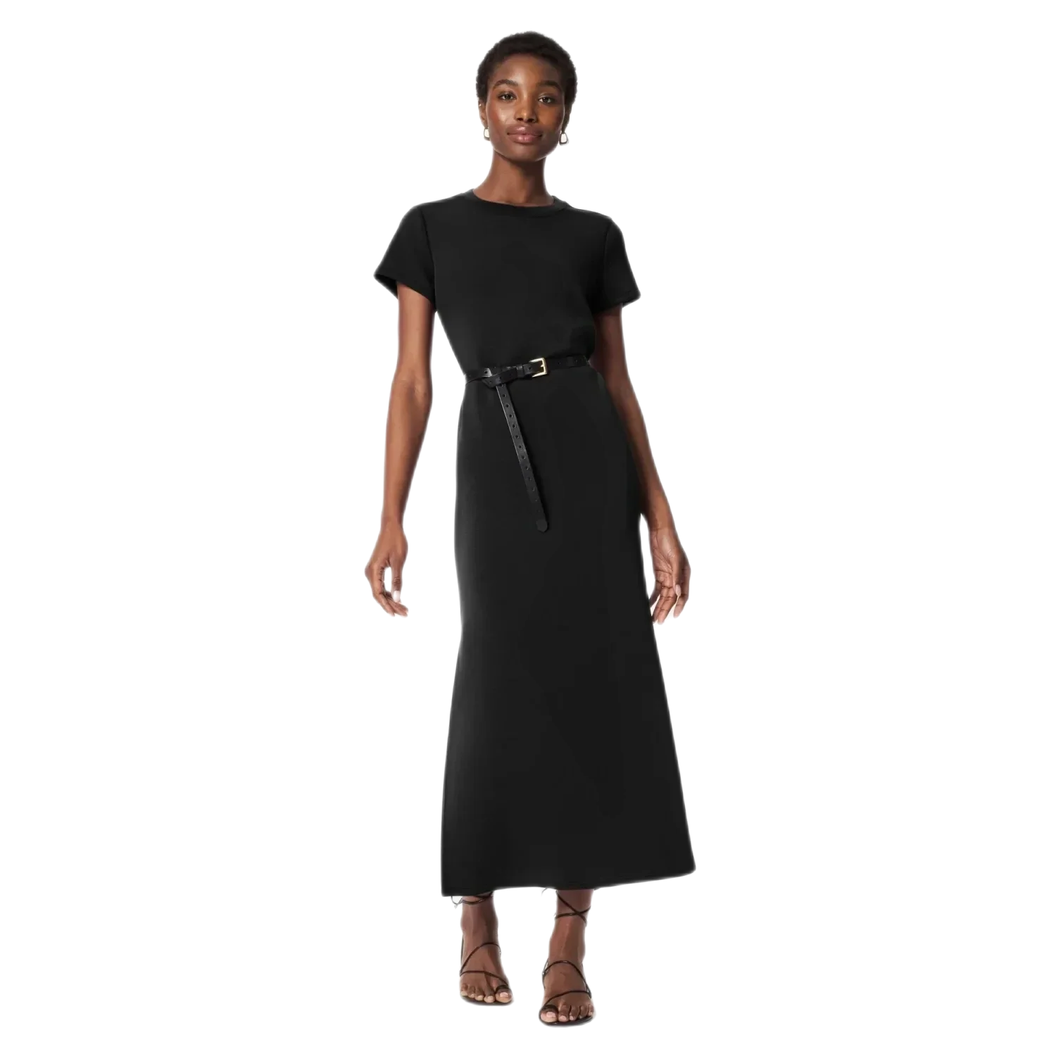 SPANX 02. WOMENS APPAREL - WOMENS DRESS|SKIRT - WOMENS DRESS CASUAL Women's AirEssentials Maxi Dress VERY BLACK