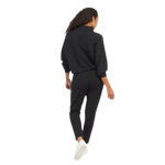 SPANX 02. WOMENS APPAREL - WOMENS PANTS - WOMENS PANTS LOUNGE Women's AirEssentials Tapered Pant VERY BLACK