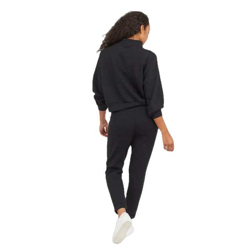 SPANX 02. WOMENS APPAREL - WOMENS PANTS - WOMENS PANTS LOUNGE Women's AirEssentials Tapered Pant VERY BLACK