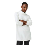 SPANX 02. WOMENS APPAREL - WOMENS HOODIES|SWEATERS - WOMENS PO SWEATERS Women's AirEssentials Turtleneck Tunic PWDR