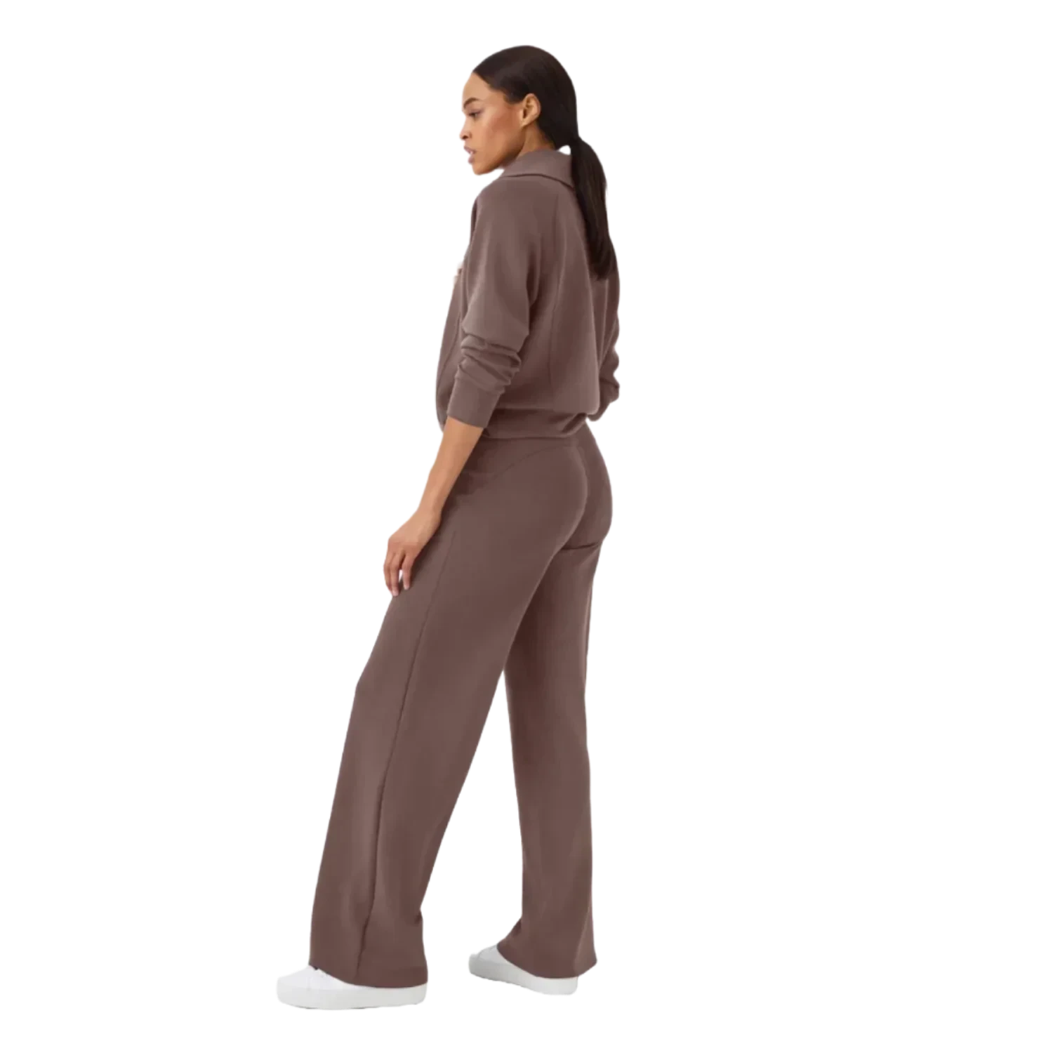 SPANX 02. WOMENS APPAREL - WOMENS PANTS - WOMENS PANTS LOUNGE Women's AirEssentials Wide Leg Pant SMOKE