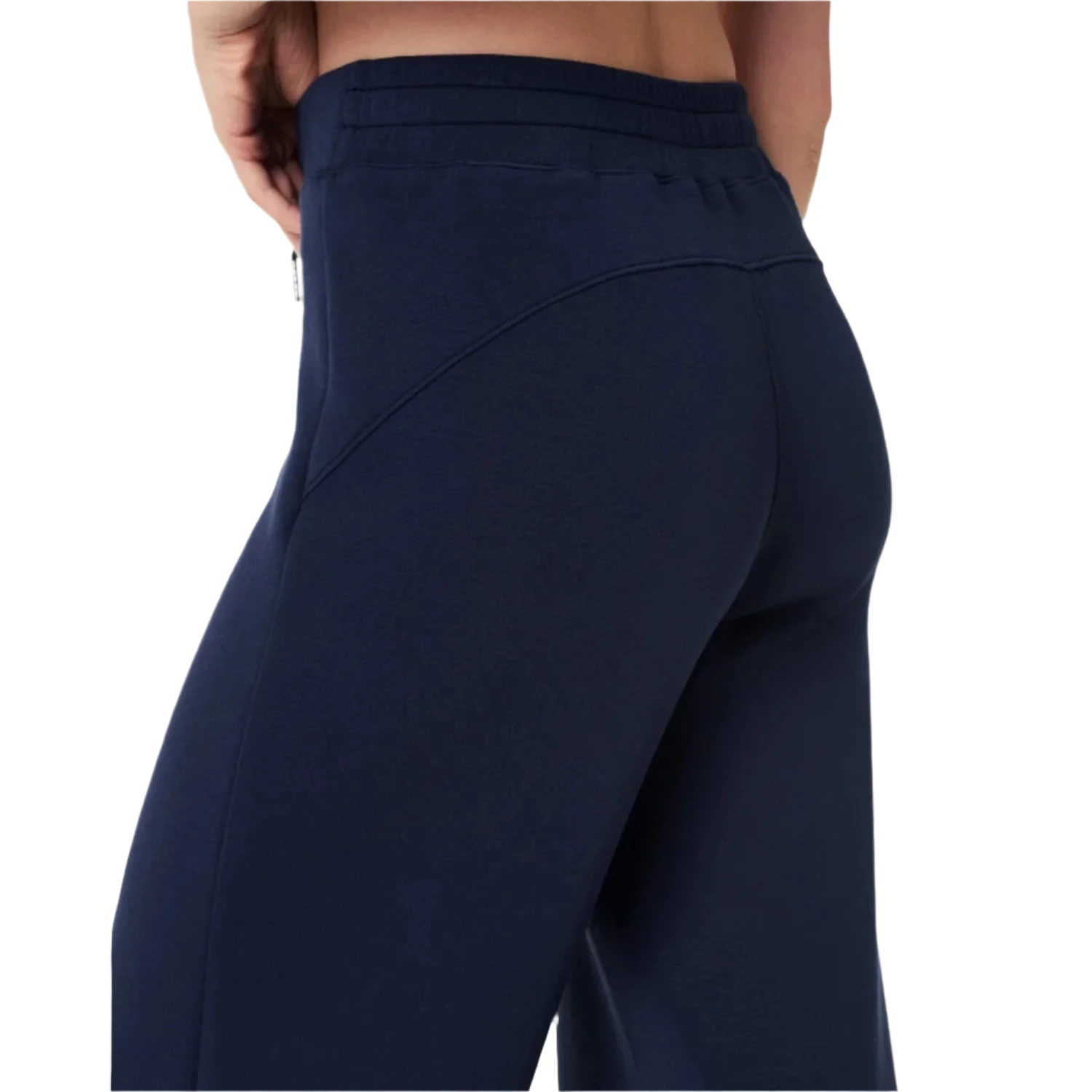 SPANX 02. WOMENS APPAREL - WOMENS PANTS - WOMENS PANTS LOUNGE Women's AirEssentials Wide Leg Pant TIMELESS NAVY