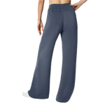 SPANX 02. WOMENS APPAREL - WOMENS PANTS - WOMENS PANTS LOUNGE Women's AirEssentials Wide Leg Pant DARK STORM