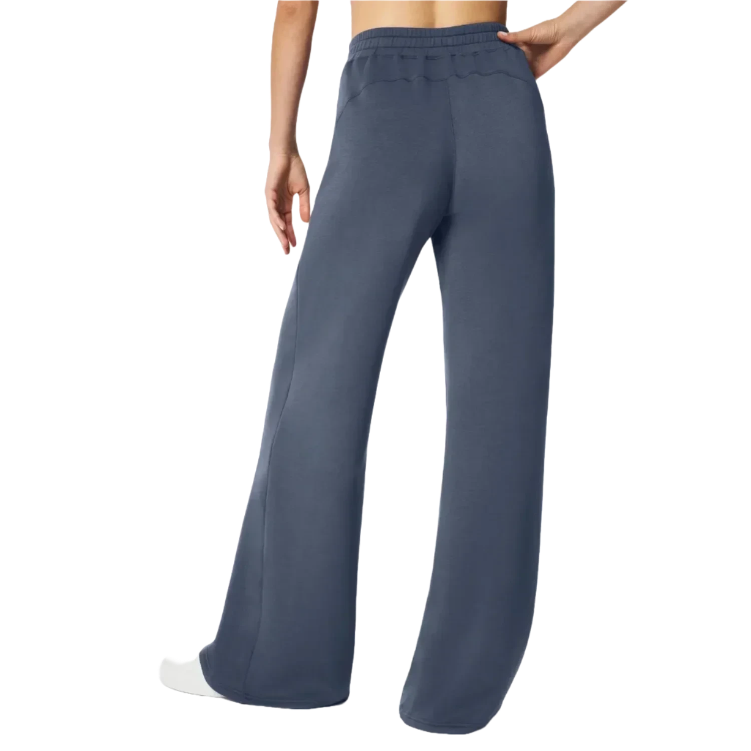 SPANX 02. WOMENS APPAREL - WOMENS PANTS - WOMENS PANTS LOUNGE Women's AirEssentials Wide Leg Pant DARK STORM