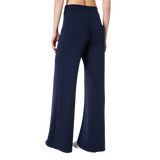 SPANX 02. WOMENS APPAREL - WOMENS PANTS - WOMENS PANTS LOUNGE Women's AirEssentials Wide Leg Pant TIMELESS NAVY