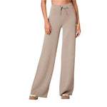 SPANX 02. WOMENS APPAREL - WOMENS PANTS - WOMENS PANTS LOUNGE Women's AirEssentials Wide Leg Pant ASHWOOD