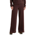 SPANX 02. WOMENS APPAREL - WOMENS PANTS - WOMENS PANTS LOUNGE Women's AirEssentials Wide Leg Pant TRUFFLE BROWN