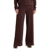 SPANX 02. WOMENS APPAREL - WOMENS PANTS - WOMENS PANTS LOUNGE Women's AirEssentials Wide Leg Pant TRUFFLE BROWN