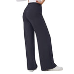 SPANX 02. WOMENS APPAREL - WOMENS PANTS - WOMENS PANTS LOUNGE Women's AirEssentials Wide Leg Pant CLASSIC NAVY