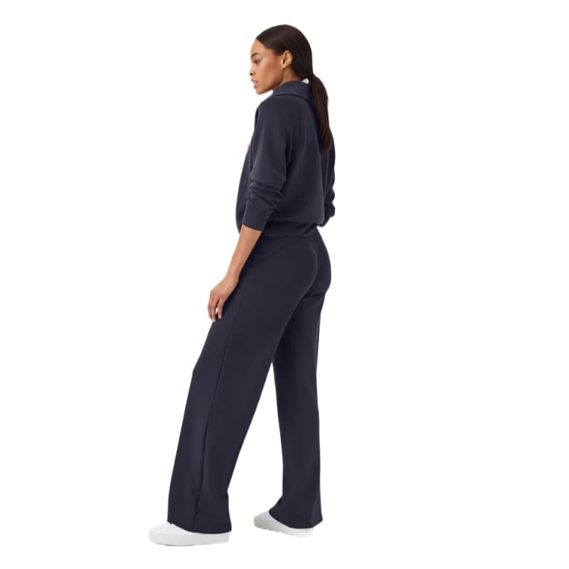 SPANX 02. WOMENS APPAREL - WOMENS PANTS - WOMENS PANTS LOUNGE Women's AirEssentials Wide Leg Pant CLASSIC NAVY