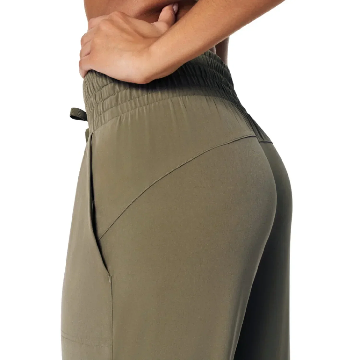 SPANX 02. WOMENS APPAREL - WOMENS PANTS - WOMENS PANTS CASUAL Women's Casual Fridays Tapered Pant TUSCAN OLIVE