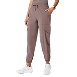 SPANX 02. WOMENS APPAREL - WOMENS PANTS - WOMENS PANTS CASUAL Women's Out of Office Cargo Jogger SMOKE