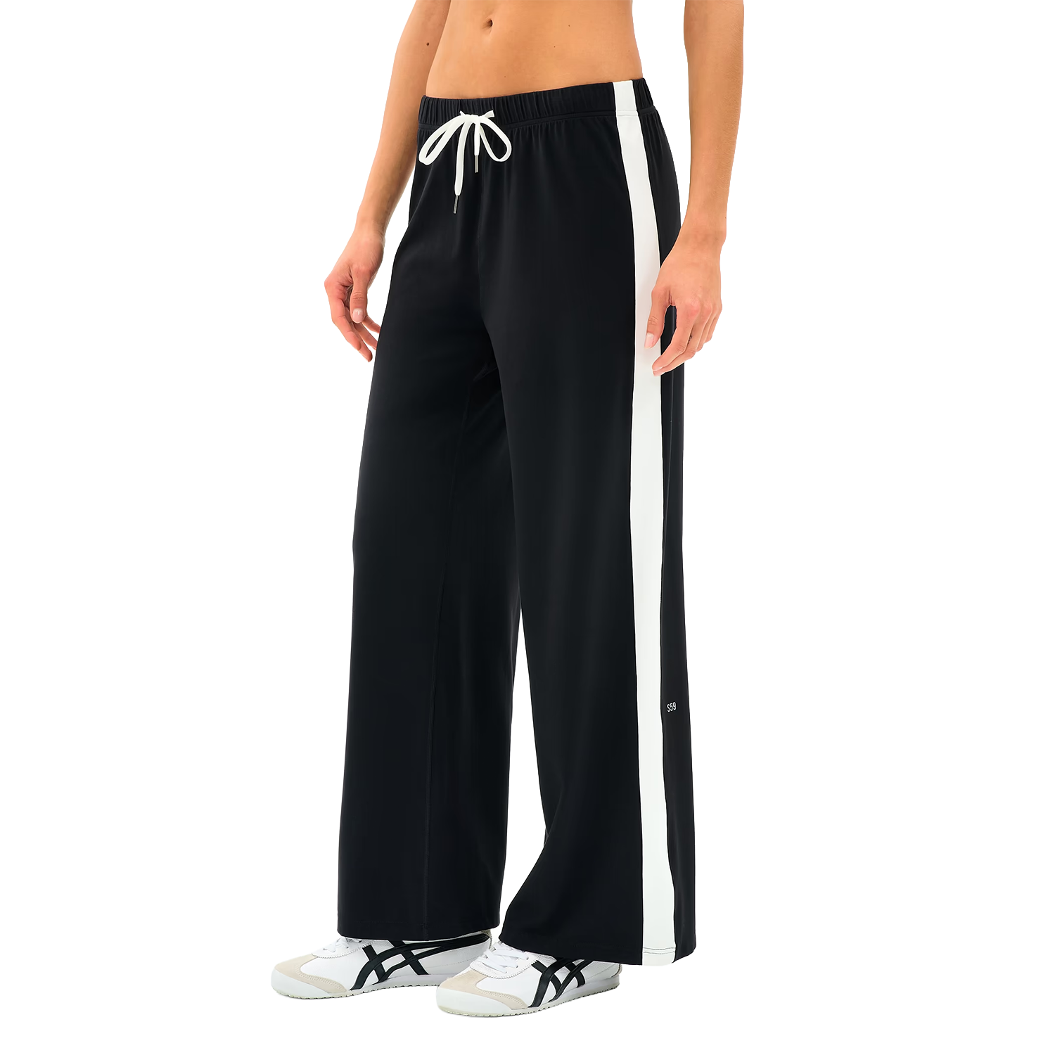 Women’s Willow AirWeight Wide Leg Splits59 - BLACK WHITE